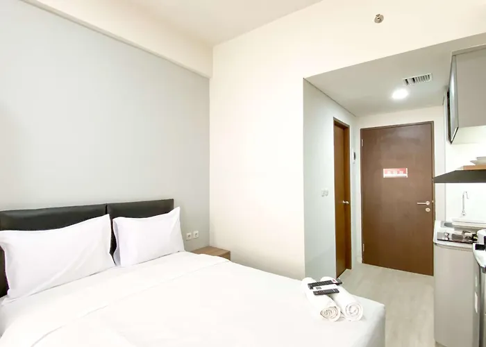 Homey And Well Design Studio Transpark Juanda Bekasi Timur Apartment By Travelio